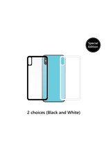 AMAZINGthing AT IPHONE X FULLY COVERED SUPREME GLASS FRONT, BACK & LENS SET (WHITE)