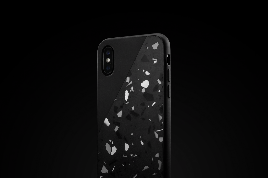 Native Union Clic Terrazzo The Hand-Crafted Terrazzo Case for iPhone Xs Max - Black