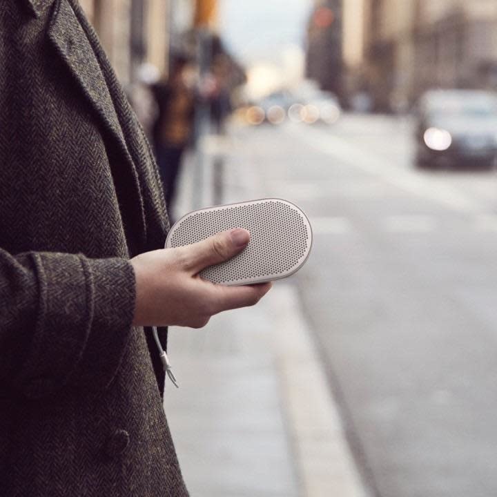 Bang & Olufsen Beoplay P2 Bluetooth Speaker With Microphone - Sand Stone