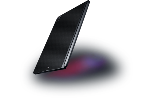 Pitaka Aramid Karbon Fiber MagEZ Case for iPad Pro 12.9” 4th-Gen (fit Smart/MagicKeyboard) - Black/Grey Twill