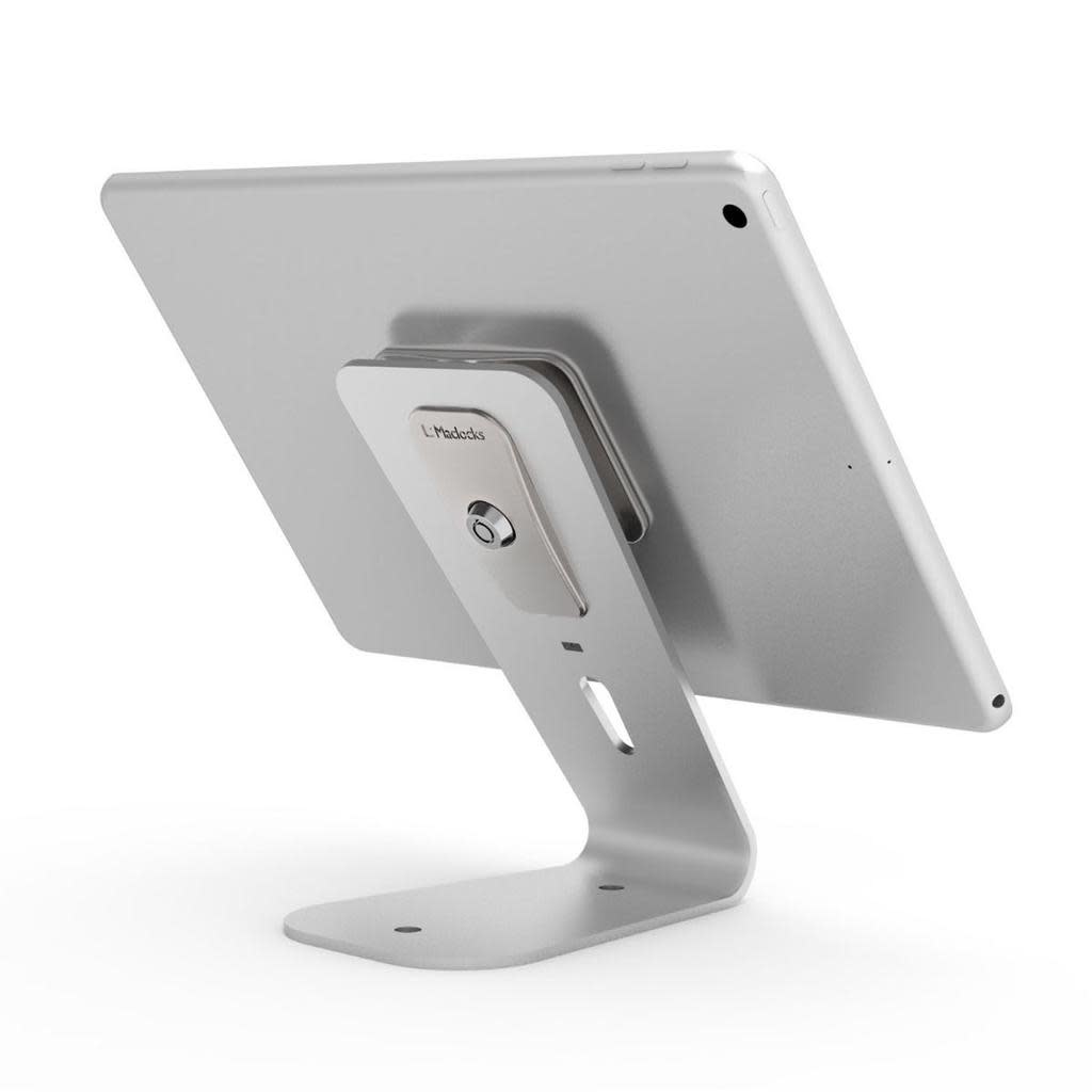 Compulocks HoverTab Universal Security Lock Stand for iPad and Tablet - Silver