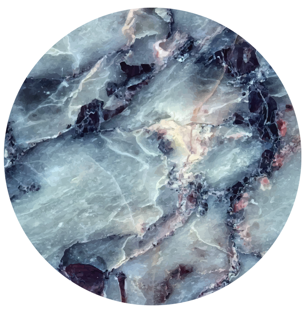 PopSockets Device Stand and Grip - Dark Blue Marble