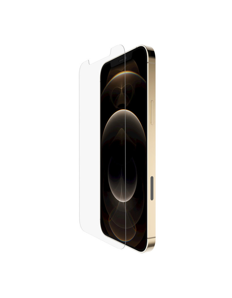 BELKIN Belkin Screenforce Ultra Glass Anti Microbial Screen Protector for iPhone 12 Pro Max - Clear