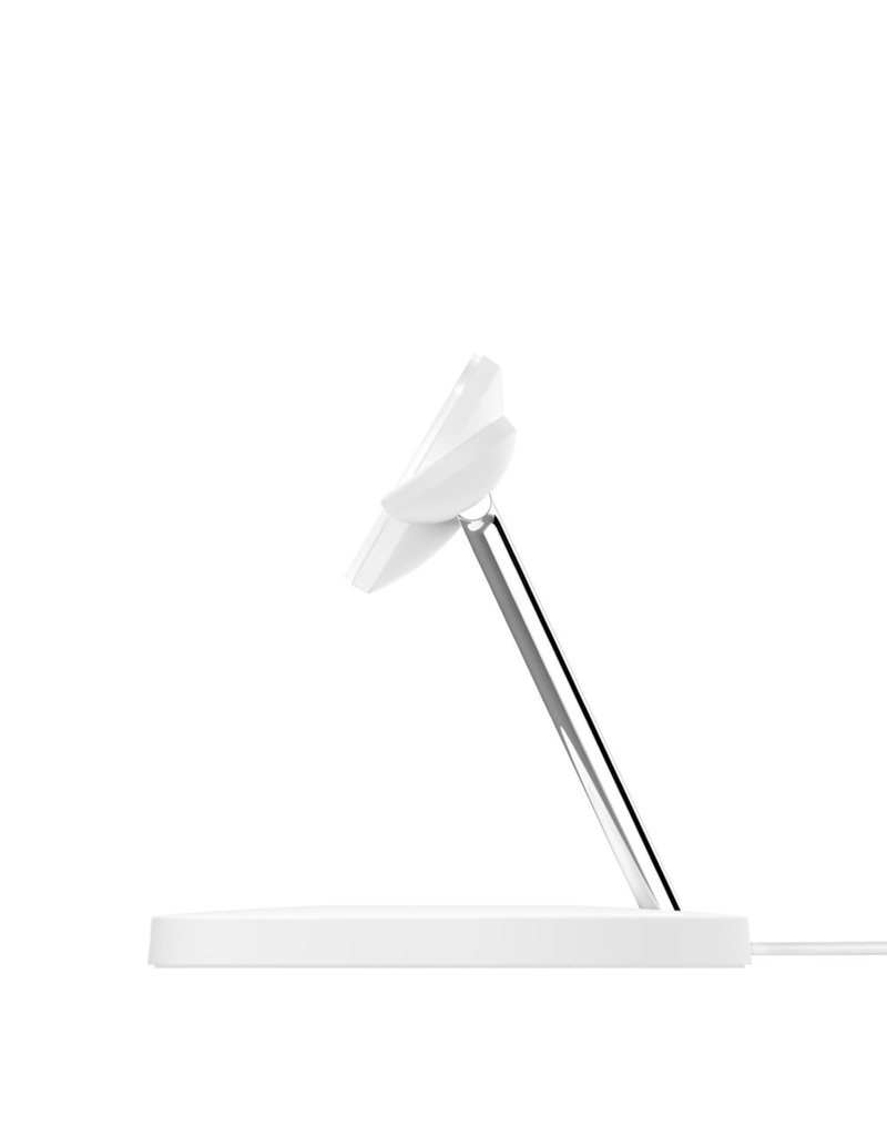 BELKIN Belkin Boost Charge Pro 3-In-1 MagSafe Wireless Charging Stand UK Plug - White