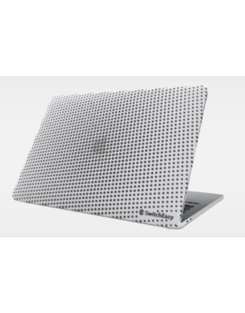 SwitchEasy Dots Case for 2020-2018 MacBook Pro 13” - Ice