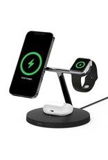 BELKIN Belkin Boost Charge Pro 3-In-1 MagSafe Wireless Charging Stand - Black