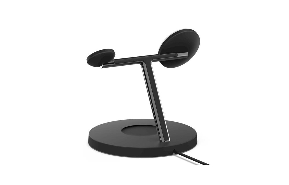 Belkin Boost Charge Pro 3-In-1 MagSafe Wireless Charging Stand - Black