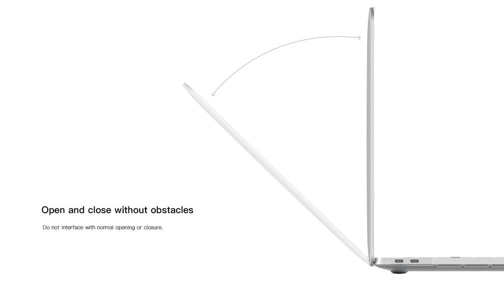 SwitchEasy Nude Hardshell Case for Apple MacBook Pro 16” (2019-2020) - Translucent Black