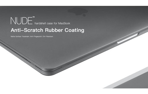 SwitchEasy Nude Hardshell Case for Apple MacBook Pro 16” (2019-2020) - Translucent Black