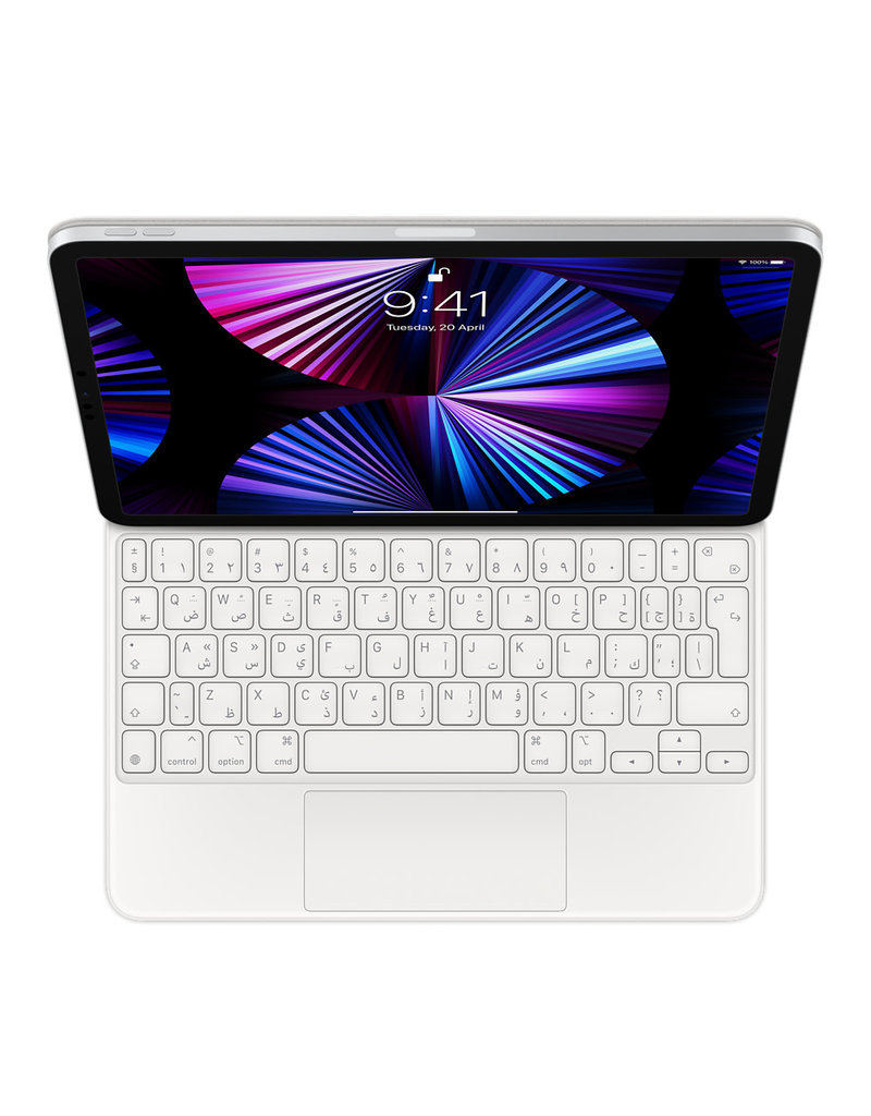 Apple Apple Magic Keyboard Folio iPad Pro 11-inch  En/Ar - White