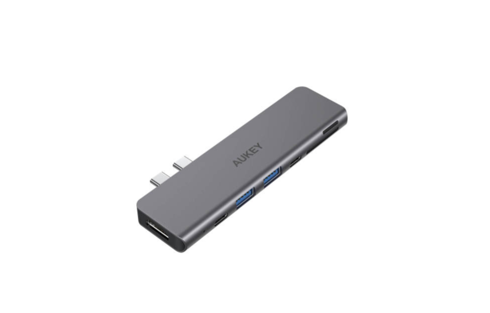 Aukey Unity Thunderbolt 4 Port 3 Hub - Gray