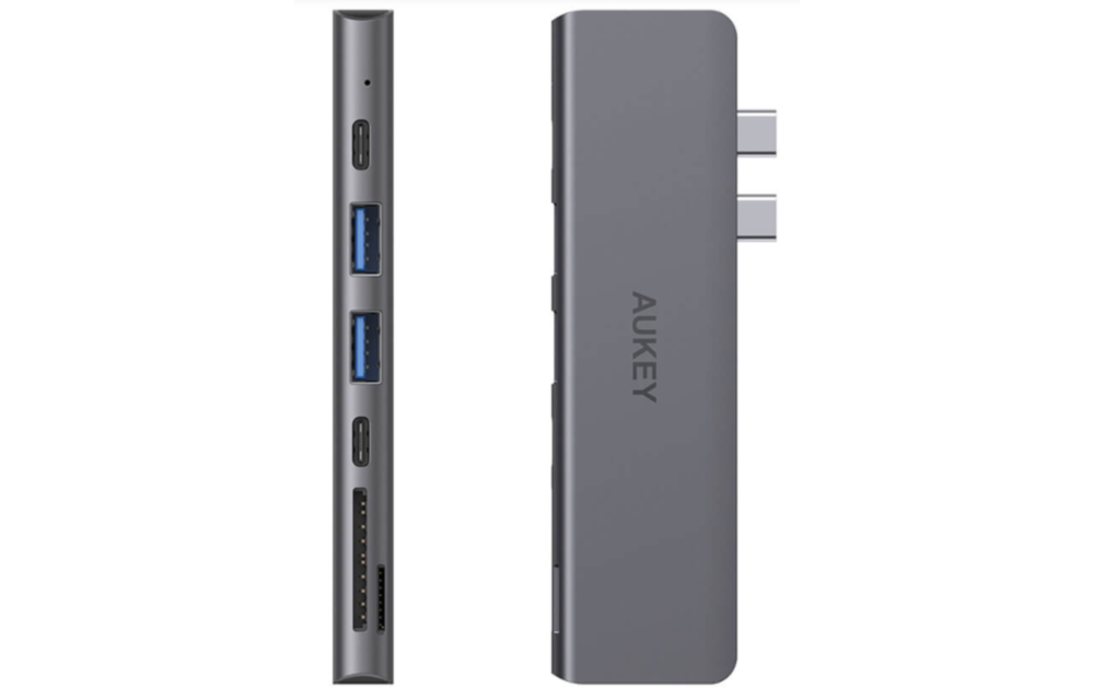 Aukey Unity Thunderbolt 4 Port 3 Hub - Gray