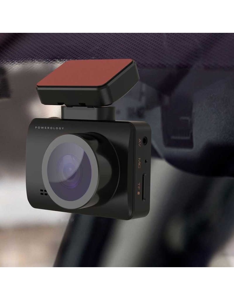 Powerology Dash Camera Pro - Black