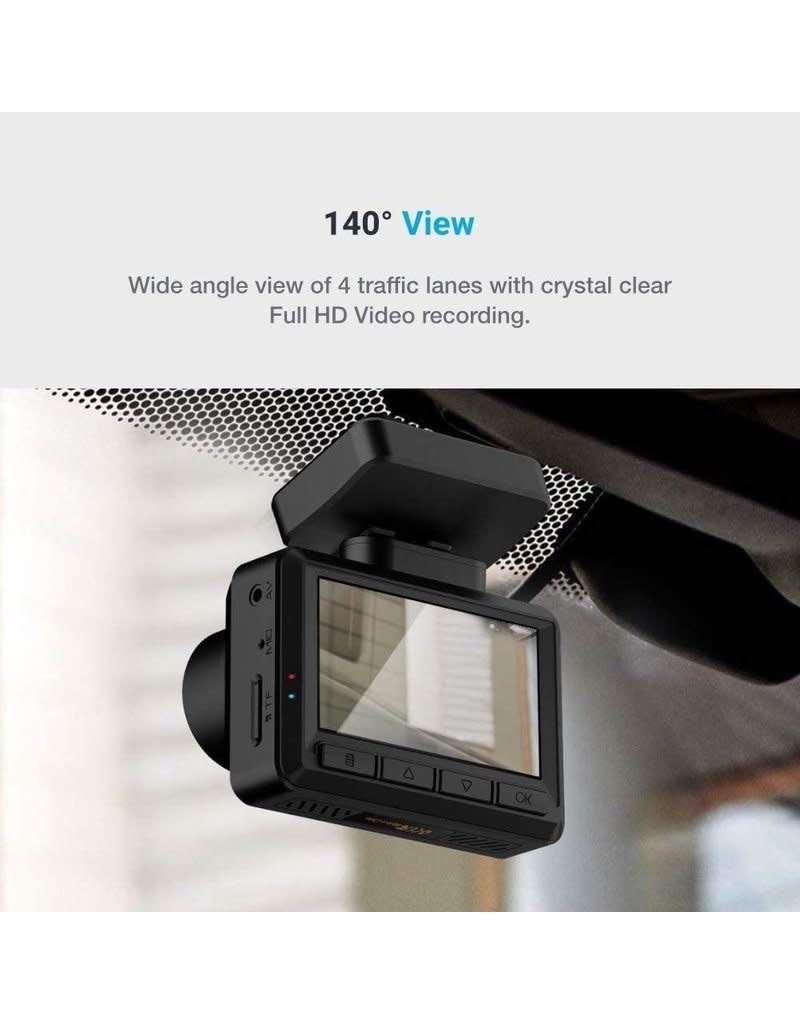 Powerology Dash Camera Pro - Black