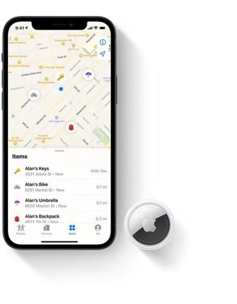 Apple Air Tag 4 Pack - White