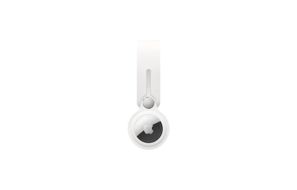 Apple Air Tag Loop - White