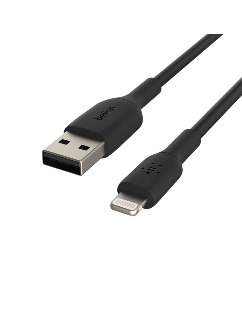 Belkin Boost Up Charge USB-A to Apple Lightning Cable 3.3ft/1m - Black