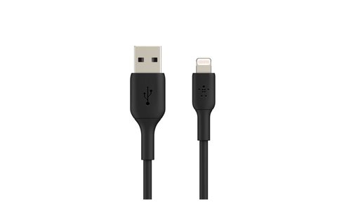 Belkin Boost Up Charge USB-A to Apple Lightning Cable 3.3ft/1m - Black