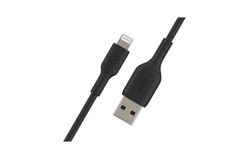 Belkin Boost Up Charge USB-A to Apple Lightning Cable 3.3ft/1m - Black
