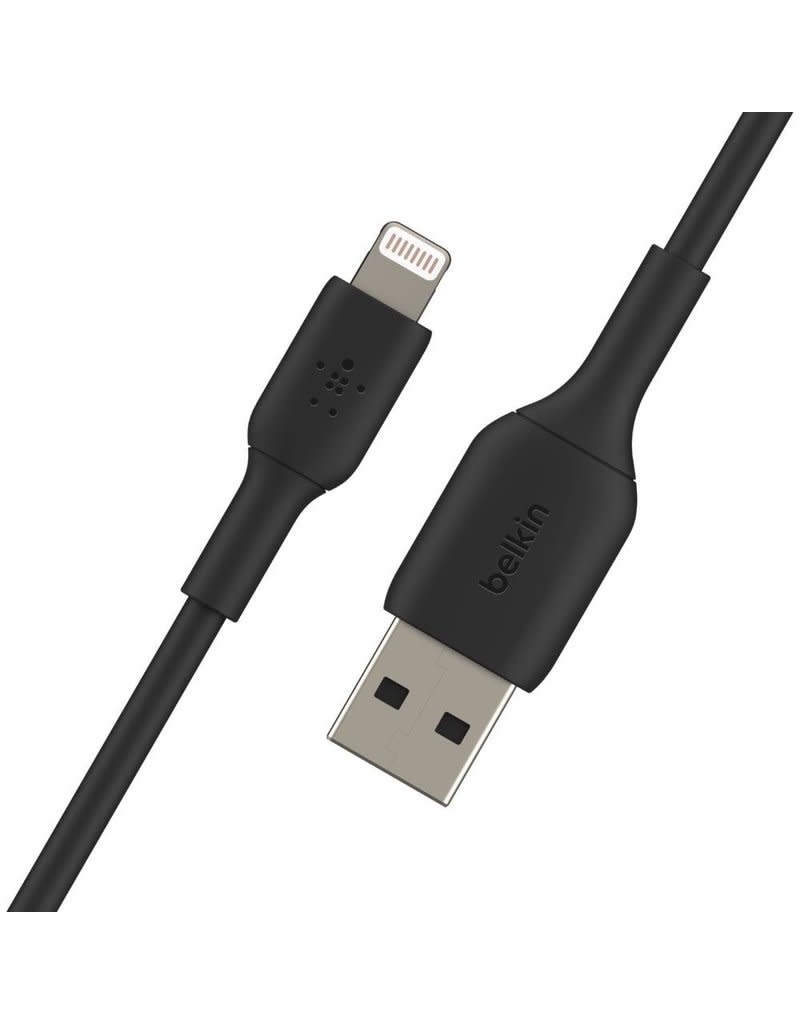 Belkin Boost Up Charge USB-A to Apple Lightning Cable 3.3ft/1m - Black
