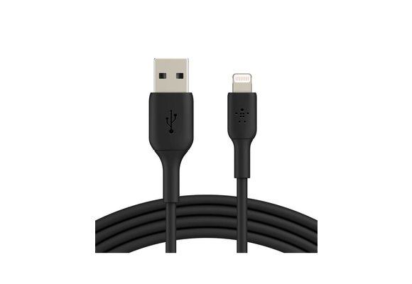 Belkin Boost Up Charge USB-A to Apple Lightning Cable 3.3ft/1m - Black