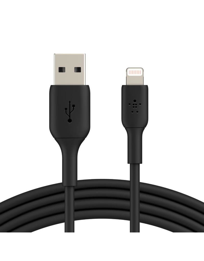 Belkin Boost Up Charge USB-A to Apple Lightning Cable 3.3ft/1m - Black