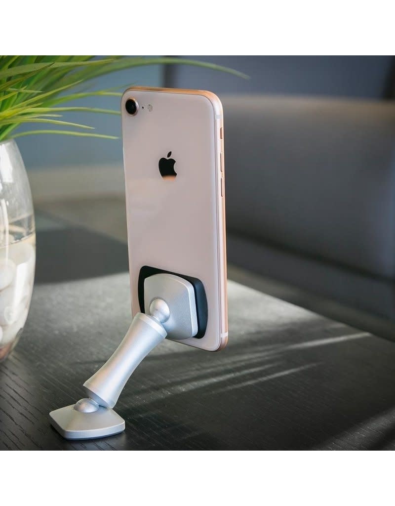 Scosche MagicMount Elite Double Pivot Adhesive 360 Universal Mount - Silver