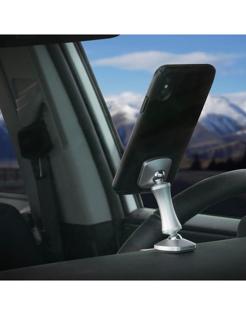 Scosche MagicMount Elite Double Pivot Adhesive 360 Universal Mount - Silver