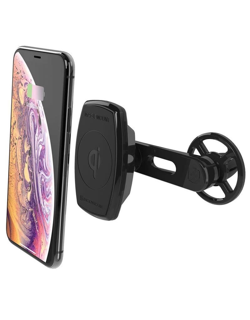 Scosche MagicMount Charge FreeFlow Vent Fast Charging Qi Car Charger