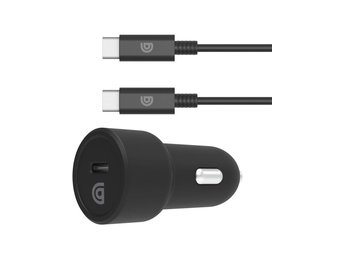 Griffin Single Port Car Charger 15W for Type C Devices - Black
