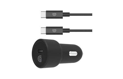 Griffin Single Port Car Charger 15W for Type C Devices - Black