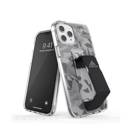 Adidas Adidas Sport Grip Case Clear FW20 for iPhone 12 Pro Max - Gray Black