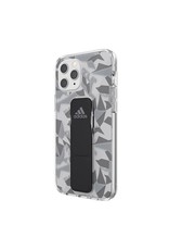 Adidas Adidas Sport Grip Case Clear FW20 for iPhone 12 Pro Max - Gray Black