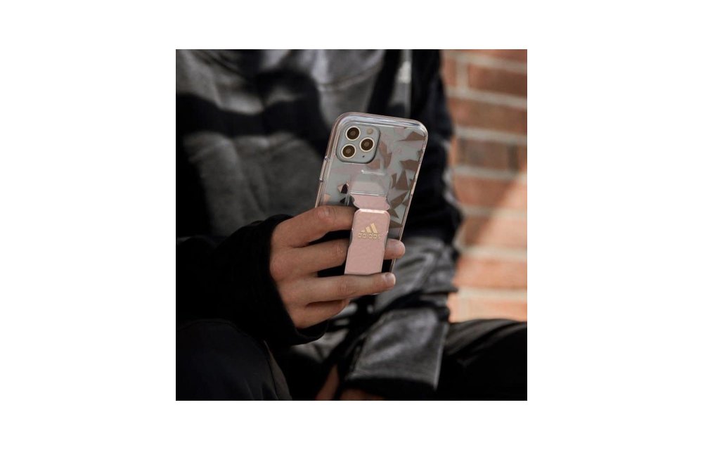 Adidas Sport Grip Case Camo FW20 for iPhone 12 and 12 Pro - Black