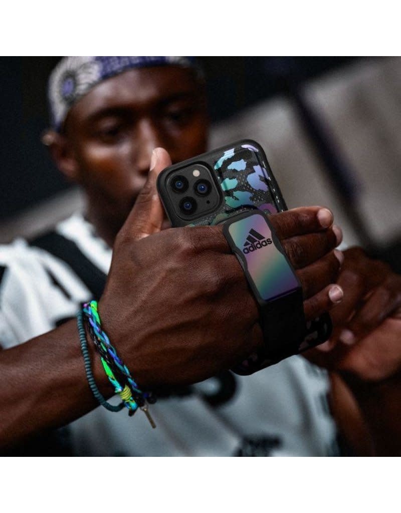 Adidas Sport Grip Case Camo FW20 for iPhone 12 and 12 Pro - Black