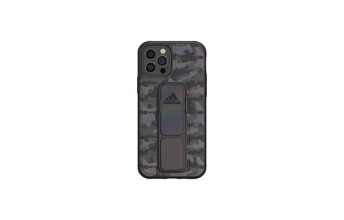 Adidas Sport Grip Case Camo FW20 for iPhone 12 and 12 Pro - Black