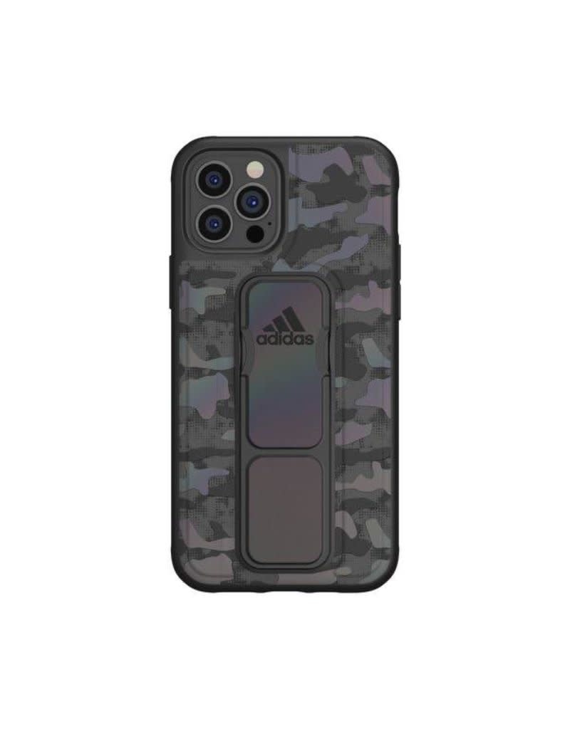 Adidas Sport Grip Case Camo FW20 for iPhone 12 and 12 Pro - Black