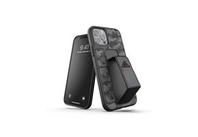Adidas Sport Grip Case Camo FW20 for iPhone 12 and 12 Pro - Black