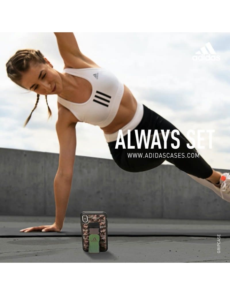 Adidas Sport Grip Case Camo FW20 for iPhone 12 and 12 Pro - Black