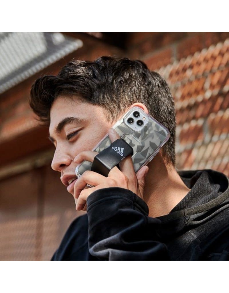 Adidas Sport Grip Case Camo FW20 for iPhone 12 and 12 Pro - Black