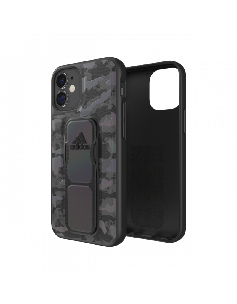 Adidas Adidas Sport Grip Case Camo FW20 for iPhone 12 and 12 Pro - Black