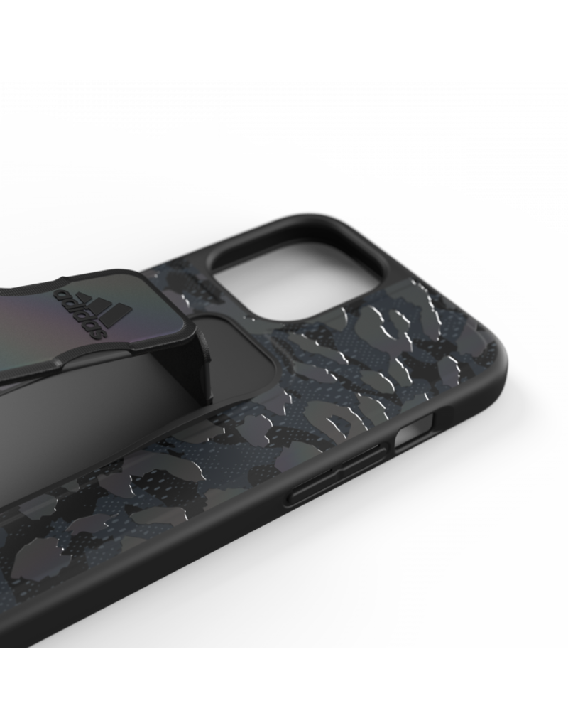 Adidas Sport Grip Case Camo FW20 for iPhone 12 and 12 Pro - Black