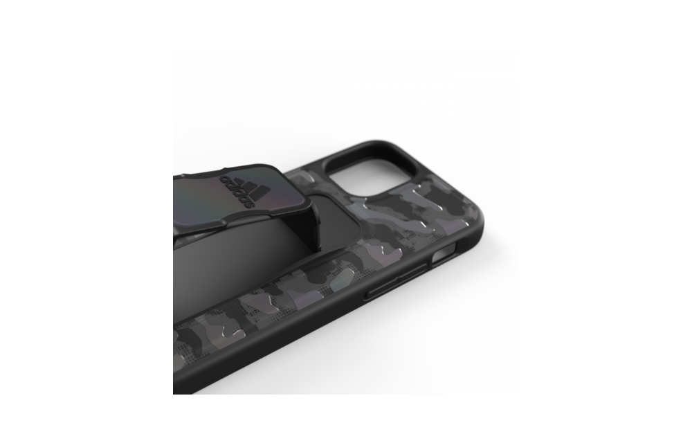Adidas Sport Grip Case Camo FW20 for iPhone 12 and 12 Pro - Black