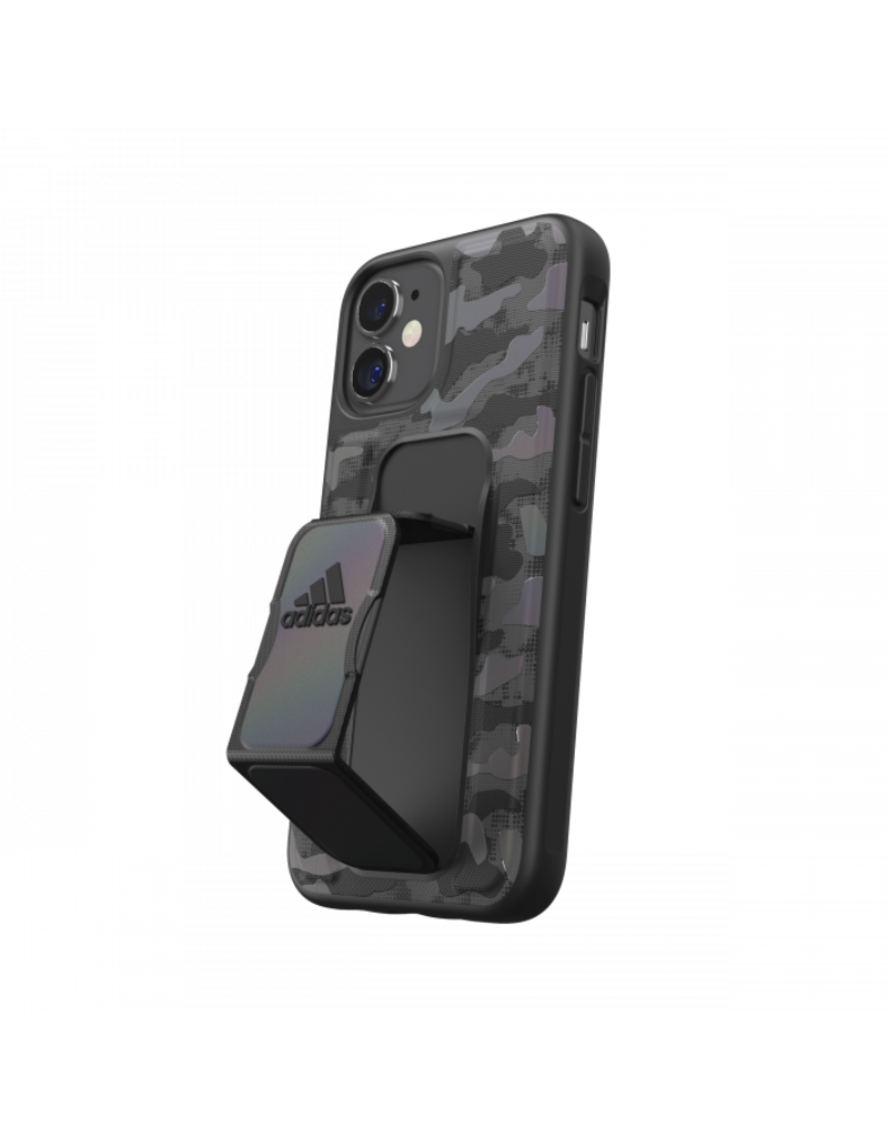 Adidas Sport Grip Case Camo FW20 for iPhone 12 and 12 Pro - Black