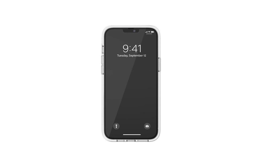 Adidas Sport Grip Case Clear FW20 for iPhone 12 and 12 Pro - Pink Tint