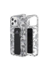 Adidas Adidas Sport Grip Case Clear FW20 for iPhone 12 and 12 Pro - Gray Black