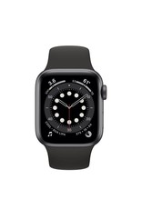 Apple Apple Watch Series 6 GPS, 40mm Aluminum Case with Black Sport Band - Space Gray
