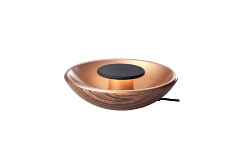 TYLT Bowl Home Decor Wireless Charging Pad 10W - Wood Grain