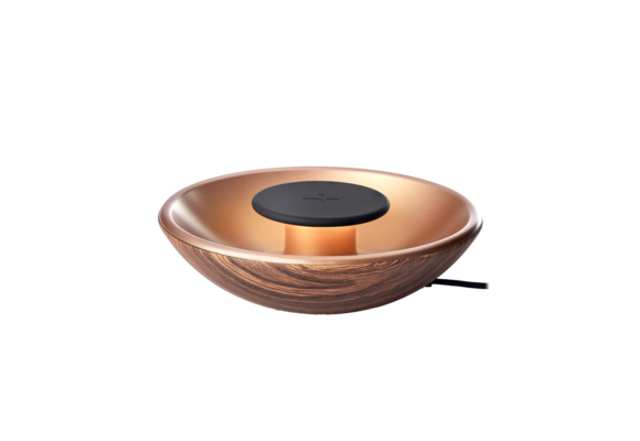 TYLT Bowl Home Decor Wireless Charging Pad 10W - Wood Grain