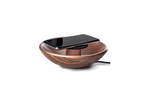 TYLT Bowl Home Decor Wireless Charging Pad 10W - Wood Grain
